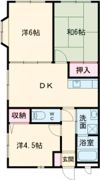 クレインⅡビルの間取り画像