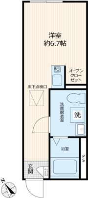 グラン橋本の間取り画像