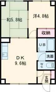 シャルム中上の間取り画像