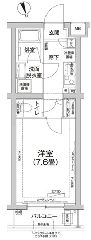 アイルエアポート羽田の間取り画像