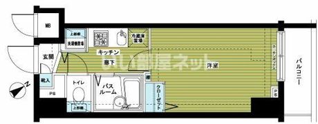 フェニックス新横濱イクシールの間取り画像