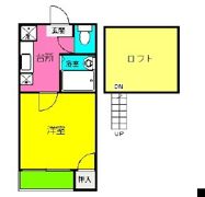 グレイス竹下の間取り画像