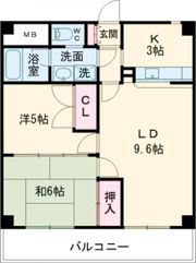 プレセランス青梅の間取り画像