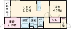 シャロム渡鹿の間取り画像