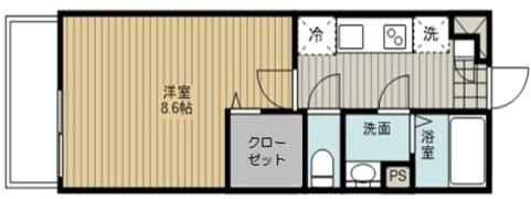 ステラ武蔵浦和の間取り画像