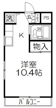 エクセルハイムの間取り画像