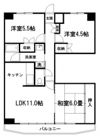 シャルマン2の間取り画像