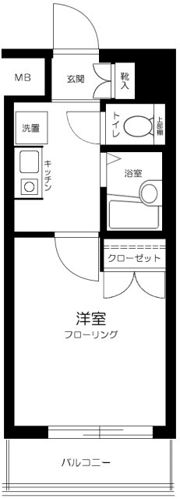 ロイヤルパレス高円寺の間取り画像