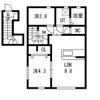 TX前沢 Bの間取り画像