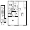 Sun field (サンフィールド)Cの間取り画像