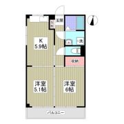 ダイワプラザ都の間取り画像