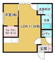 Bell ciel（ベル シエル）の間取り画像