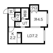ウェリナ南郷10の間取り画像