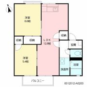 ハイツ耕心の間取り画像