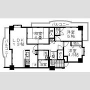 アルコイリス双葉ケ丘弐番館の間取り画像