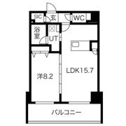 さくらHills NISHIKI Platinum Residenceの間取り画像