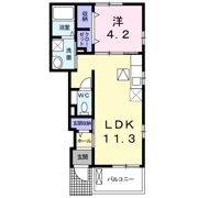 ブリーズ Aの間取り画像