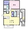アブニールの間取り画像