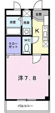 メゾン御生の間取り画像