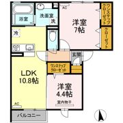 メゾン柊 Bの間取り画像