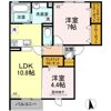 メゾン柊 Bの間取り画像