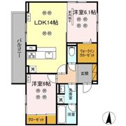 ローテ ベルクの間取り画像