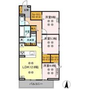 ローテ ベルクの間取り画像