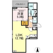 セレスティア南花畑Ⅳの間取り画像