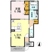 ソレアード・ミナミダの間取り画像