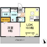D-room小牧の間取り画像