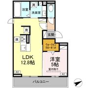 D-avance上六名Ⅱの間取り画像