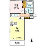 フロレゾン B棟の間取り画像