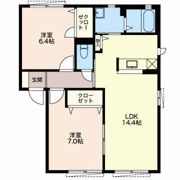 MAST TOWN FUCHU Bの間取り画像