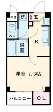 エフスタイル天美南の間取り画像