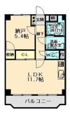 ユーミー生桑マンションの間取り画像