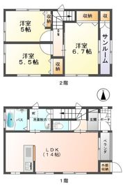 沙蘭 SARANの間取り画像