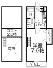 ティエラソレイユの間取り画像