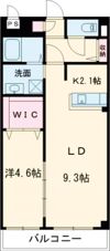 ルイズテラッソの間取り画像