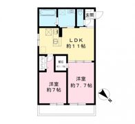 メゾンブランシュ北柏の間取り画像