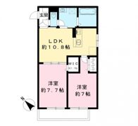 メゾンブランシュ北柏の間取り画像