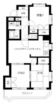 グリーンゲーブルの間取り画像