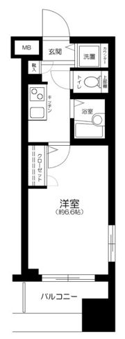 フェニックス川崎弐番館の間取り画像
