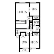 HS西野コートの間取り画像