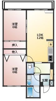 コーポモビリエ1号館の間取り画像