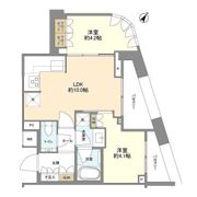 PARK COURT恵比寿の間取り画像