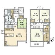 西渋川2丁目戸建の間取り画像