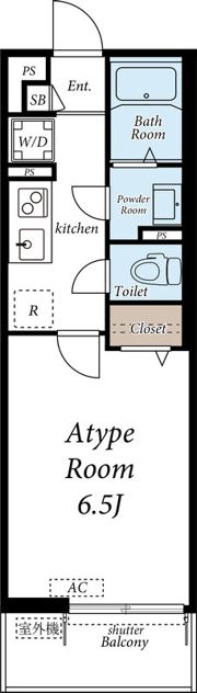 ブランシュバル早宮の間取り画像