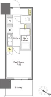 びゅうリエット新小岩の間取り画像