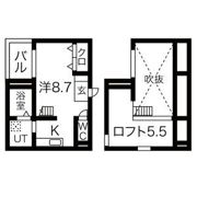ベーネ日比野の間取り画像