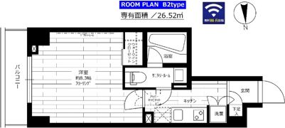 ステージグランデ亀戸アジールコートの間取り画像
